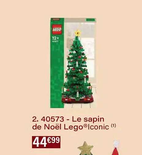 40573 - Le sapin de Noël Lego® Iconic
