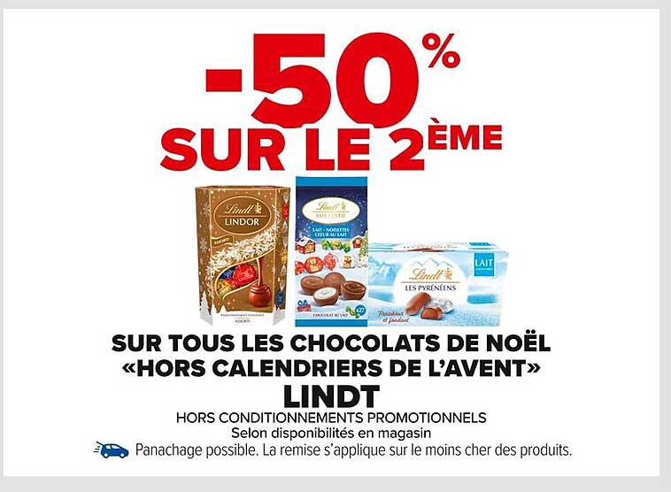 -50% SUR LE 2ÈME