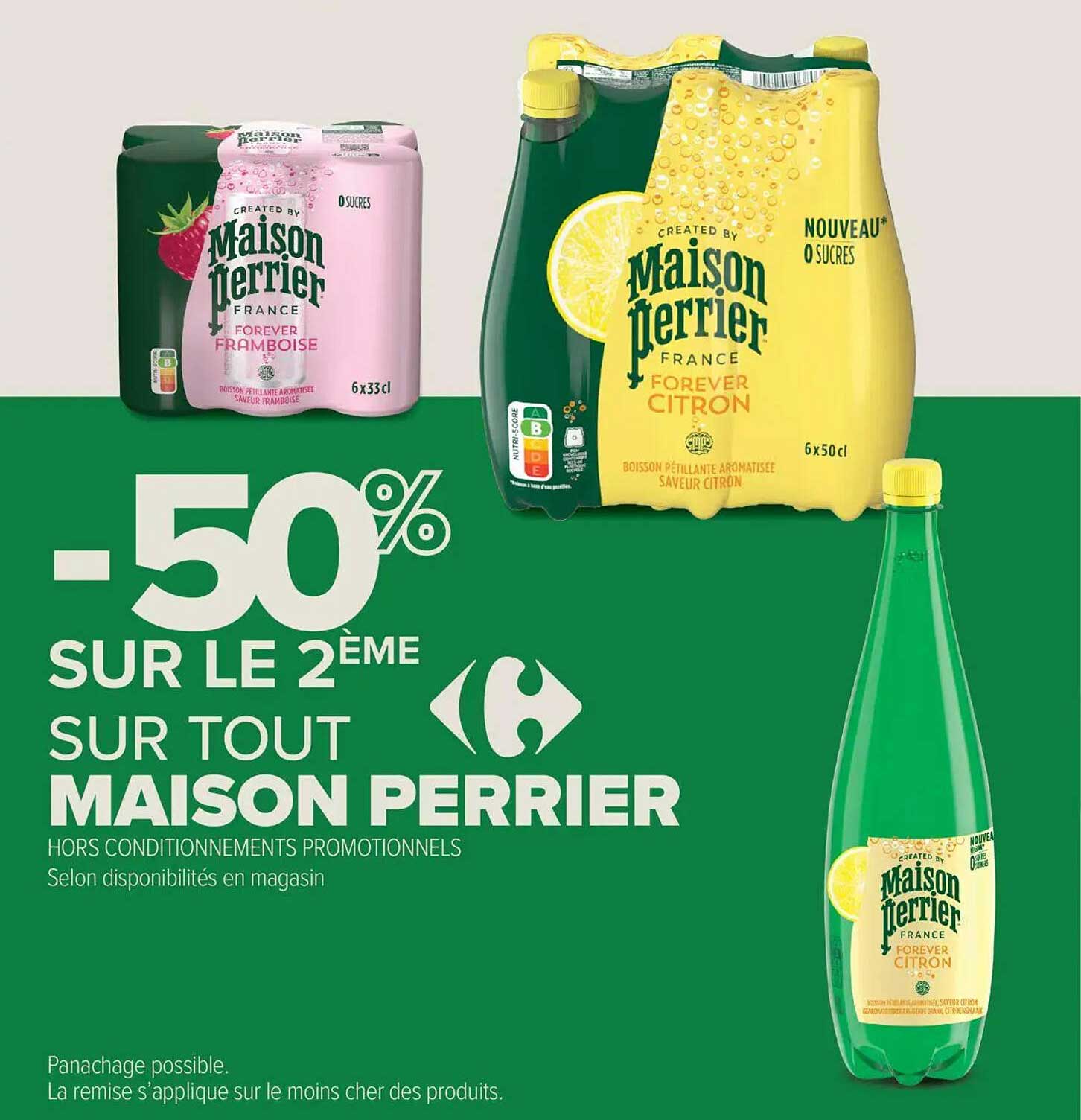 -50% SUR LE 2ÈME SUR TOUT MAISON PERRIER