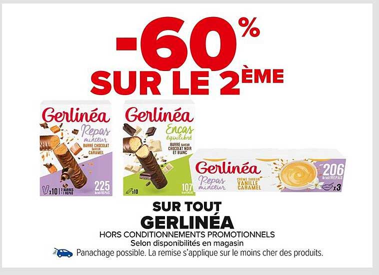 -60% SUR LE 2 ÈME