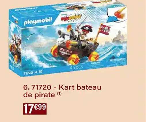 71720 - Kart bateau de pirate