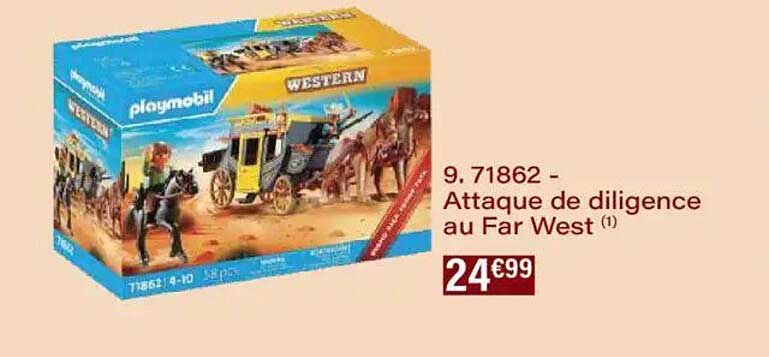 9. 71862 - Attaque de diligence au Far West