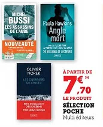 À partir de 7€(a) 7,70 le produit Sélection Poche Multi éditeurs