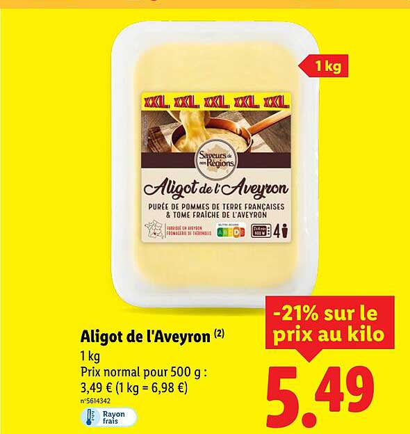 Aligot de l'Aveyron