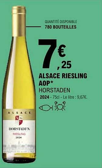ALSACE RIESLING AOP* HORSTADEN