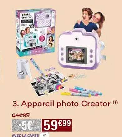 Appareil photo Creator