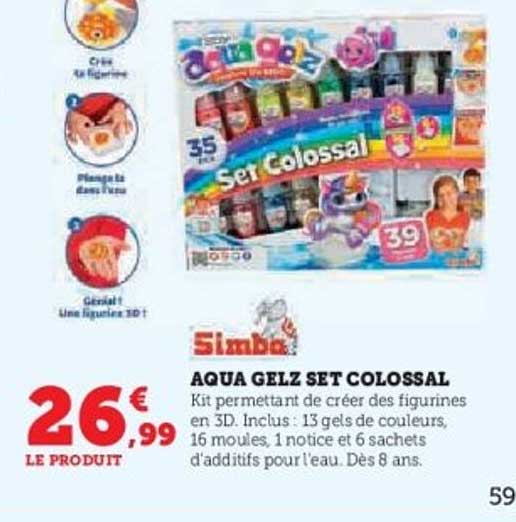 AQUA GELZ SET COLOSSL