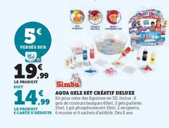 AQUA GELZ SET CRÉATIF DELUXE