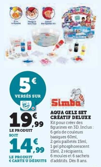 AQUA GELZ SET CRÉATIF DELUXE