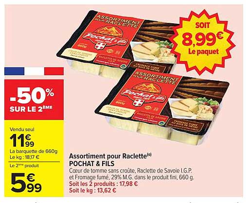 Assortiment pour Raclette© POCHAT & FILS
