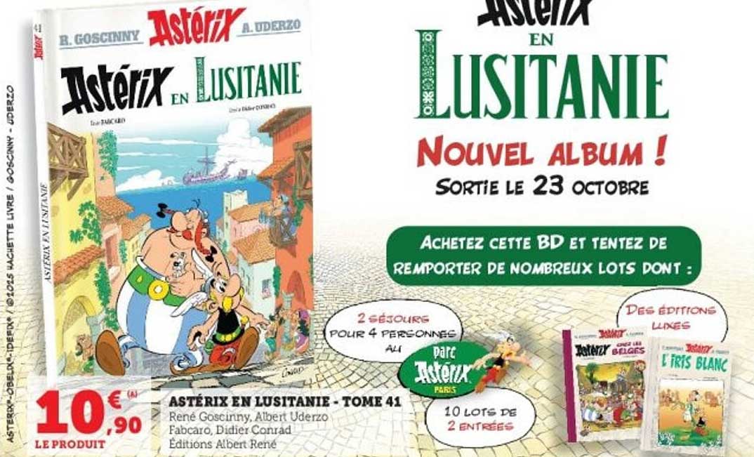 ASTÉRIX EN LUSITANIE - TOME 41