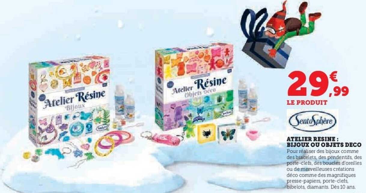 ATELIER RESINE : BIJOUX OU OBJETS DECO