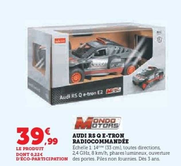 AUDI RS Q E-TRON RADIOCOMMANDÉE