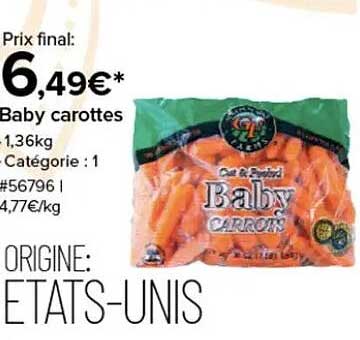 Baby carottes