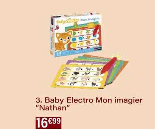 Baby Electro Mon imagier "Nathan"