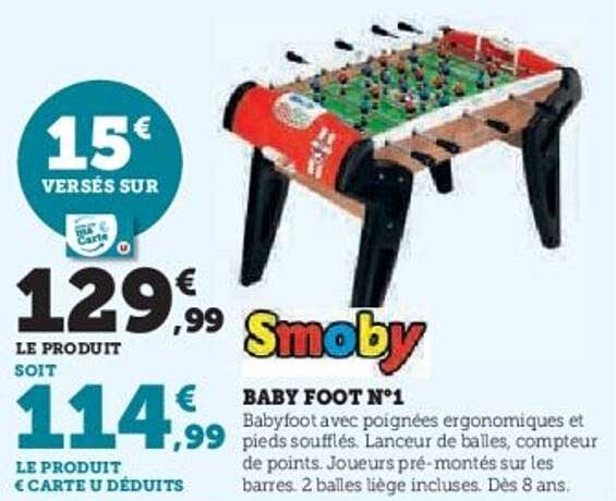 BABY FOOT N°1