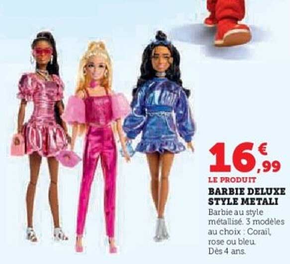 BARBIE DELUXE STYLE METALI