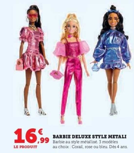 BARBIE DELUXE STYLE METALI