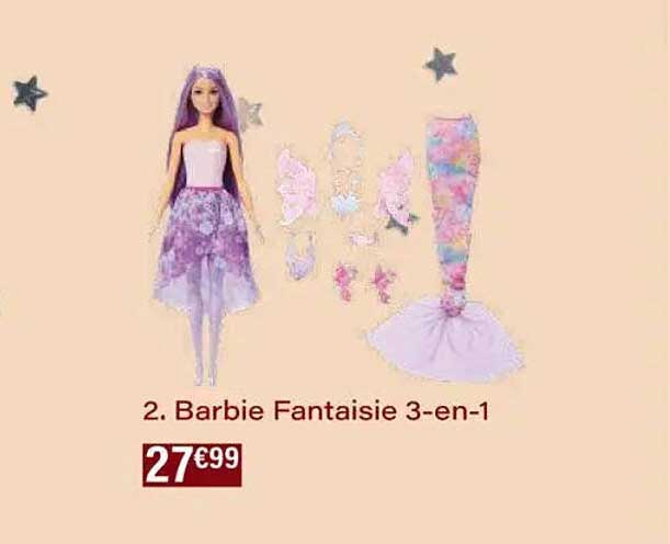Barbie Fantaisie 3-en-1