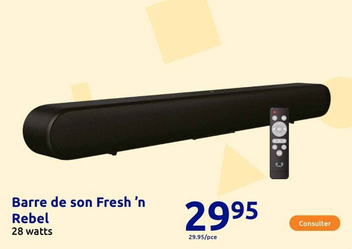 Barre de son Fresh ’n Rebel