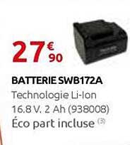 BATTERIE SWB172A