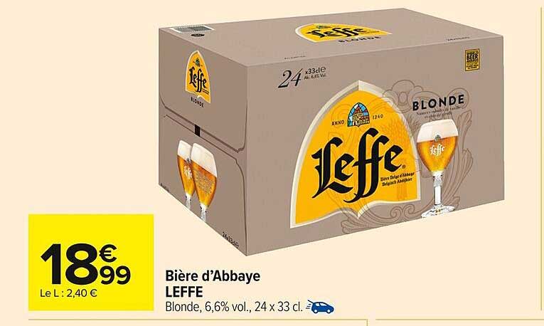 Bière d’Abbaye LEFFE