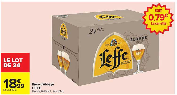 Bière d'Abbaye LEFFE
