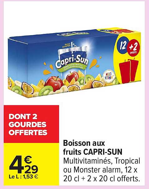Boisson aux fruits CAPRI-SUN