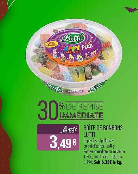 BOÎTE DE BONBONS LUTTI