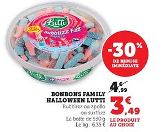 BONBONS FAMILY HALLOWEEN LUTTI