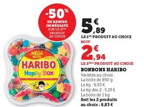 BONBONS HARIBO Happy Box