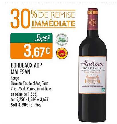 BORDEAUX AOP MALESAN