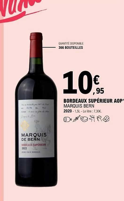 BORDEAUX SUPÉRIEUR AOP® MARQUIS BERN