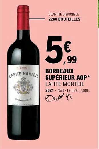 BORDELAIS SUPÉRIEUR AOP* LAFITE MONTEIL
