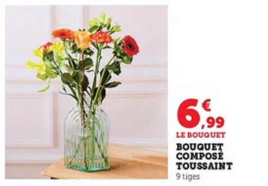 BOUQUET COMPOSÉ TOUSSAINT