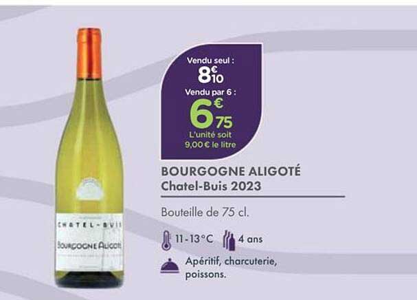 BOURGOGNE ALIGOTÉ Chatel-Buis 2023