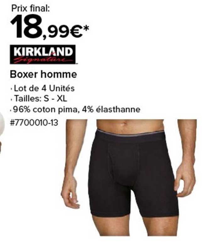 Boxer homme