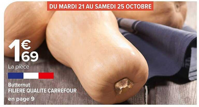 Butternut FILIERE QUALITE CARREFOUR