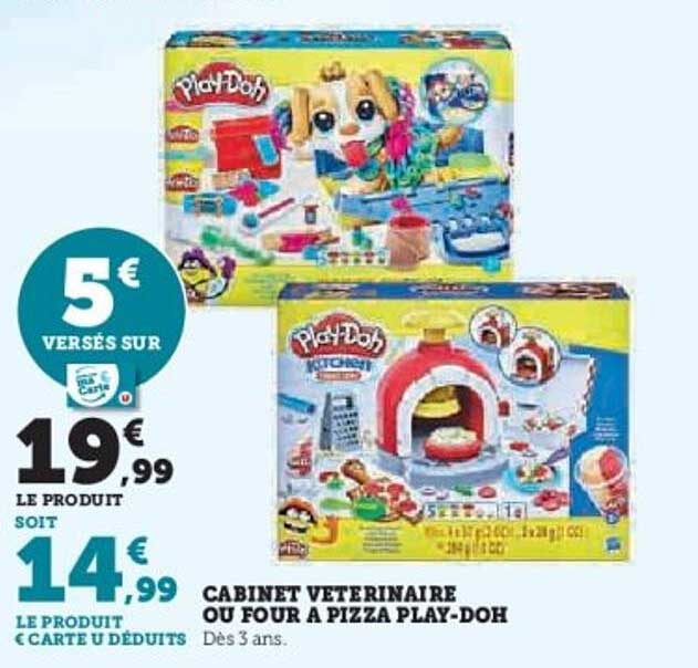 CABINET VETERINAIRE OU FOUR A PIZZA PLAY-DOH