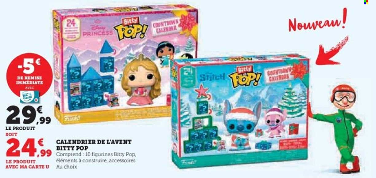 CALENDRIER DE L'AVENT BITTY POP