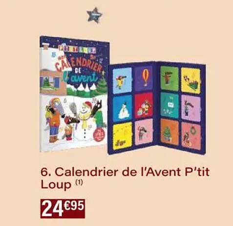 Calendrier de l'Avent P'tit Loup