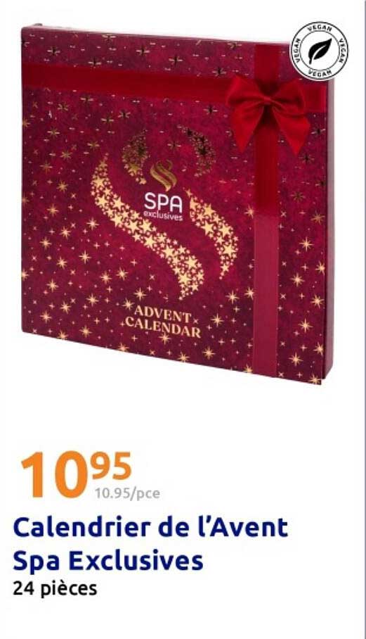 Calendrier de l’Avent Spa Exclusives