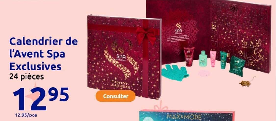 Calendrier de l’Avent Spa Exclusives