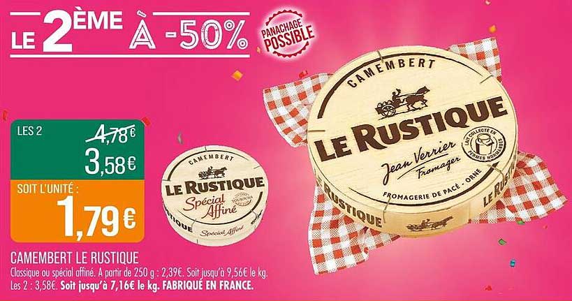 CAMEMBERT LE RUSTIQUE