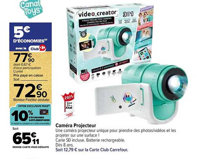 Caméra Projecteur