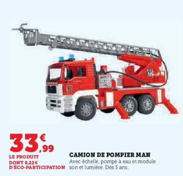CAMION DE POMPIER MAN