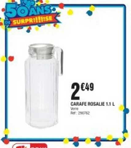 CARAFE ROSALIE 1.1 L