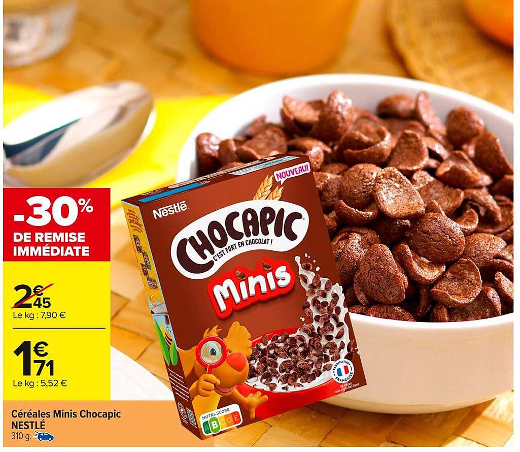 Céréales Minis Chocapic NESTLÉ