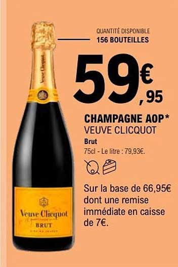 CHAMPAGNE AOP* VEUVE CLICQUOT