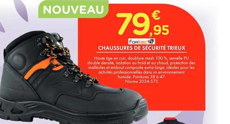 CHAUSSURES DE SÉCURITÉ TRIEUX